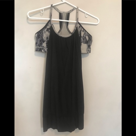 Lululemon No Limits Tank Black Granite, Mojave Tan - Picture 7 of 8